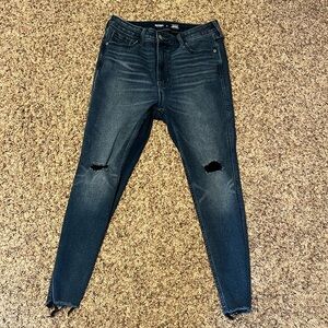 Old Navy black holed jeans